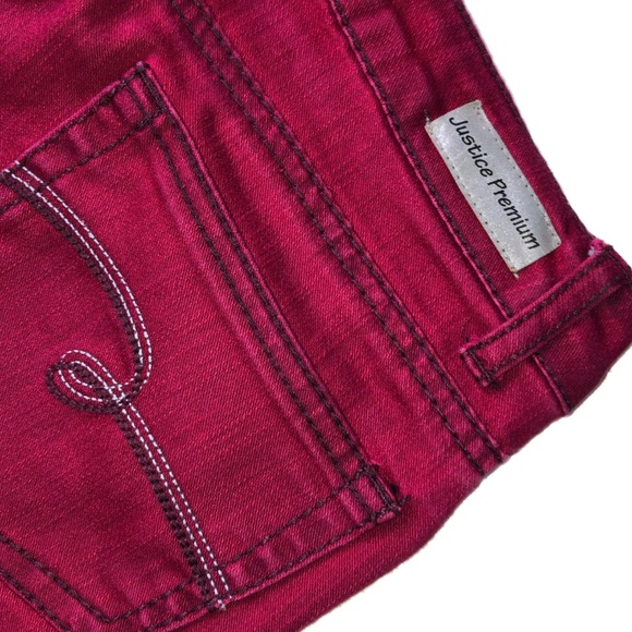 Justice Premium Red Jeans - Picture 4 of 4